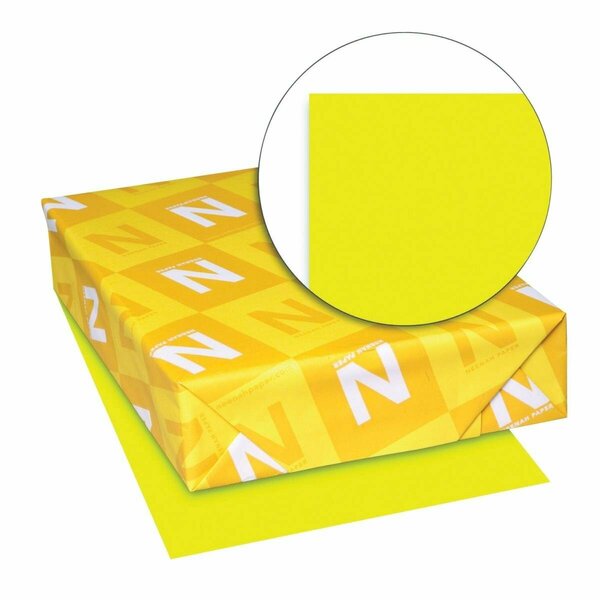 Ceo 8.25 x 11 in. Astrobrights Premium Color Paper, Sunburst Yellow - 500 Sheets CE688339